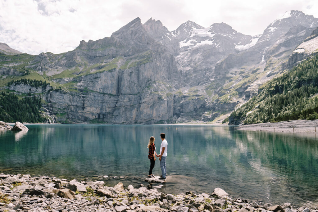Verlobungsshooting Oeschinensee