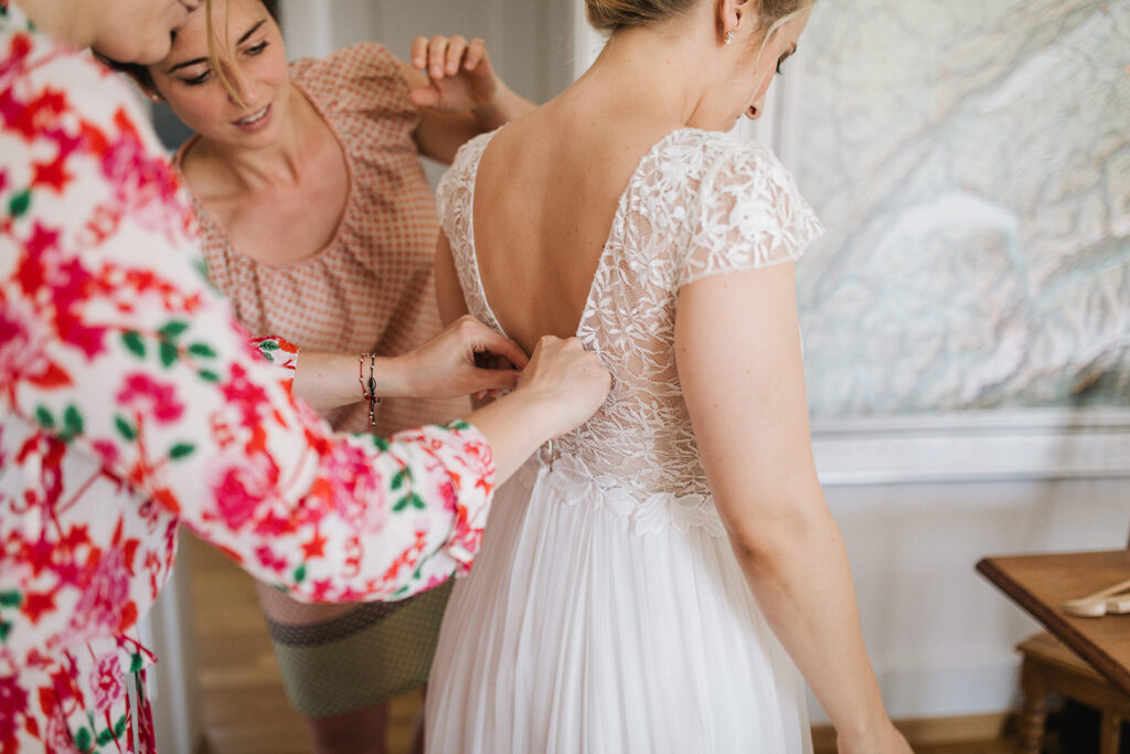 Getting Ready Hochzeit